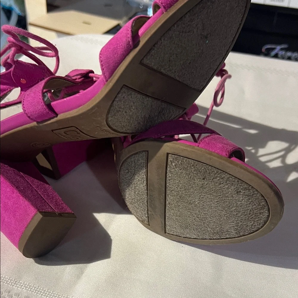 Circus Fuchsia Strappy‎ Heels